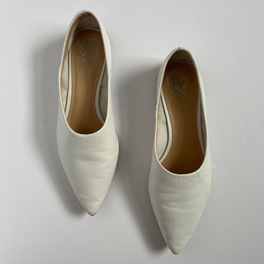 Vince Camuto Pointy Leather Flats